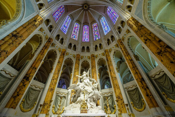 presbiterio,Catedral de la Asunción de Nuestra Señora , 1194 – 1220,.Gótico, Chartres,...