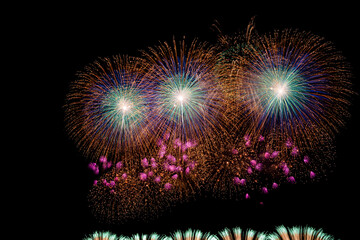 Fireworks in Japan