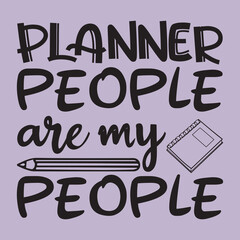 Planner SVG Design
