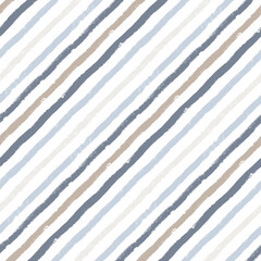 Diagonal stripes pattern, seamless brush texture lines background, monochrome geometric parallel strokes, oblique linear vector