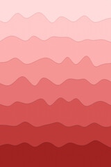 Red ocean waves pattern 