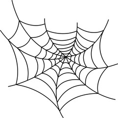 Spider web and halloween cobweb decoration