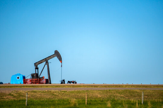 Pumpjack on the Prairie
