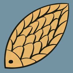 fish,zodiac sign,astrology,pisces zodiac sign,food, illustration, bread, vector, bakery, breakfast, sweet, brown, fresh, cake, object, icon, symbol, coffee, food, delicious, snacks, chocolate, dessert