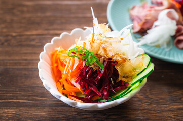 ビーツの和風サラダ