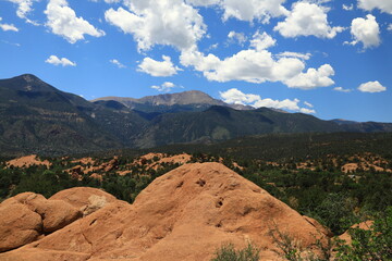 Scenic rock formations - Garden of the Gods