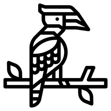 recommend clip art: hornbill