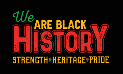 Black History Month T-shirt Design