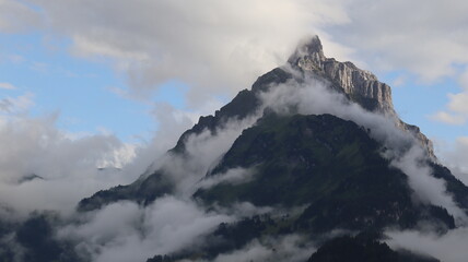 Amden, Szwajcaria, Alpy, Góry, turystyka, krajobraz, charakter, lato, góra, podróż, Wakacje,...