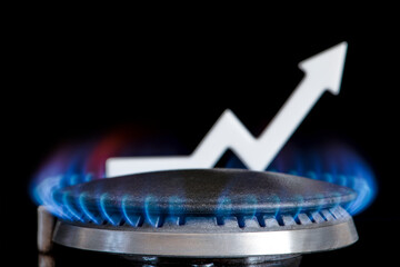 Propane gas price. Supply chains and the energy gas crisis. The concept of gas import and export,...
