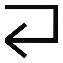 Flat icon of cyclic rotation, recycling recurrence, renewal.
Arrow, repeat icon