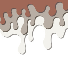 Graphic background in trendy colours