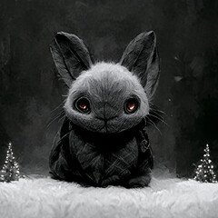 black rabbit character