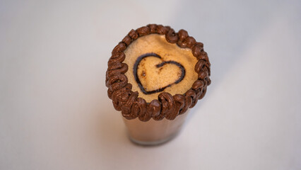 coffe with chocolate