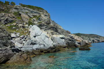Fototapeta premium Rocks in the sea