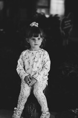 portrait of a little child 