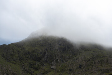 Pyg miners track Snowdonia Mountain Snowdonia National Park North wales