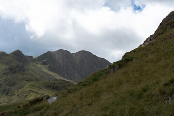 Pyg miners track Snowdonia Mountain Snowdonia National Park North wales