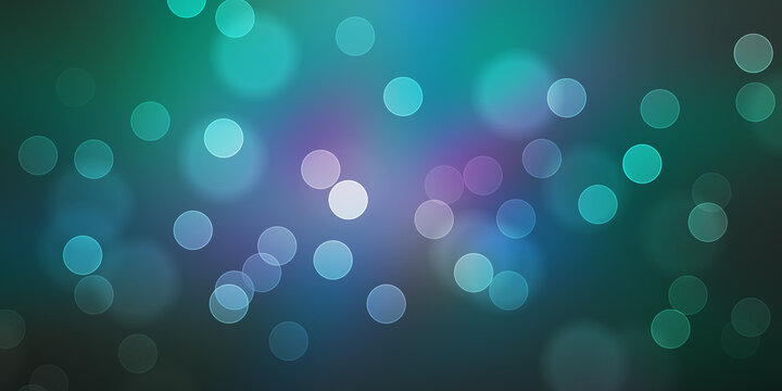 city light bokeh bubbles party abstract blue background