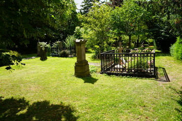 Assitens Cemetery, where the famous Danish writer Hans Christian Andersen, philosophers and writers...