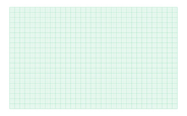 Graph paper. Printable squared grid paper with color horizontal lines. Geometric background for school, textures, notebook, diary. Realistic lined paper blank size reversal A5