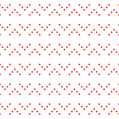 Seamless surface pattern with symmetric geometric ornament. Round spots texture. Circles abstract background. Polka dot motif. For digital paper, textile print, web design. Vector art illustration