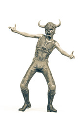 undead viking is dancing hiphop