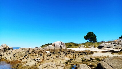 Acantilados en la costa gallega