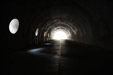 One of the many tunnels built on Karakoram Higway leading to Khunjerab Pass (Pakistan-China Border). These tunnels were built to avoid road blocks from seasonal landslides. 