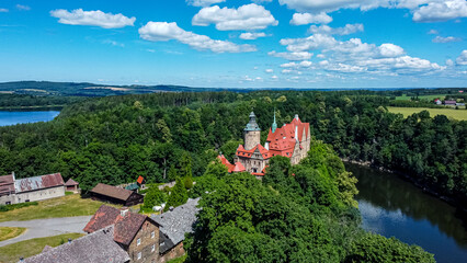 Zamek Czocha , Polska, charakter, woda, podróż, przyroda, wakacje, przygoda