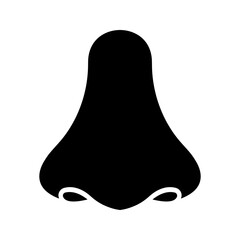 Nose icon. smell sign. vector illustration