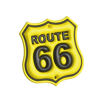 Signpost Route 66