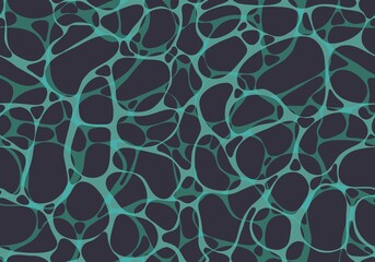 Obraz premium Abstract ocean waves seamless water pattern for clothes print and kids accessories and fabrics and wrapping