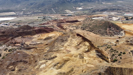 Fototapeta na wymiar Mines de Mazaron, Murcia, Espagne