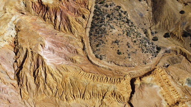 Mines de Mazaron, Murcia, Espagne