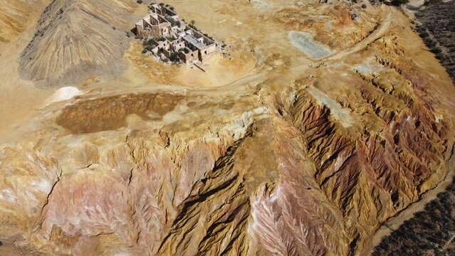 Mines de Mazaron, Murcia, Espagne