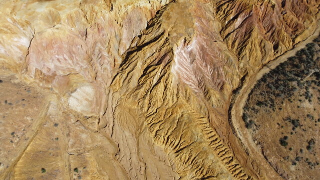 Mines de Mazaron, Murcia, Espagne