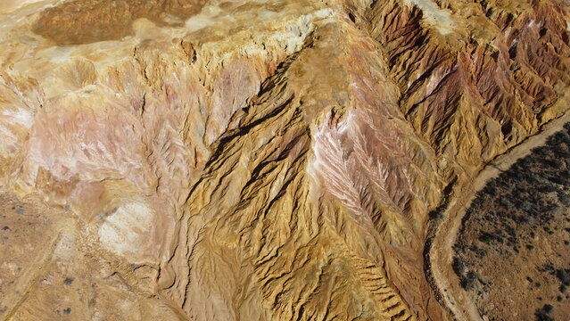 Mines de Mazaron, Murcia, Espagne