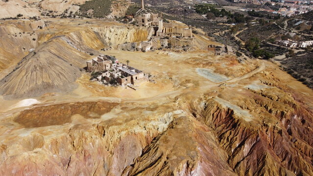 Mines de Mazaron, Murcia, Espagne