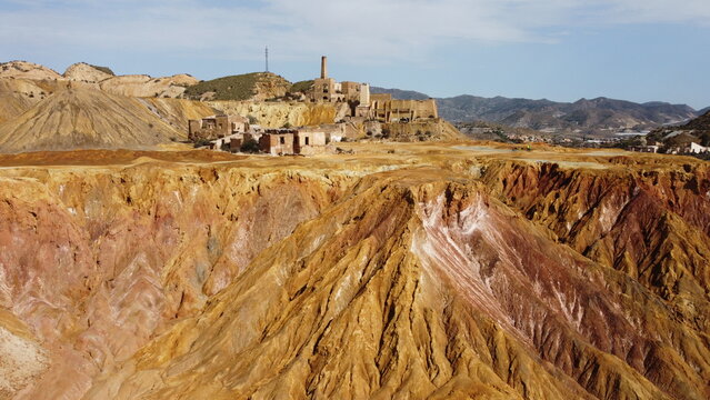 Mines de Mazaron, Murcia, Espagne