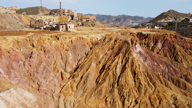 Mines de Mazaron, Murcia, Espagne