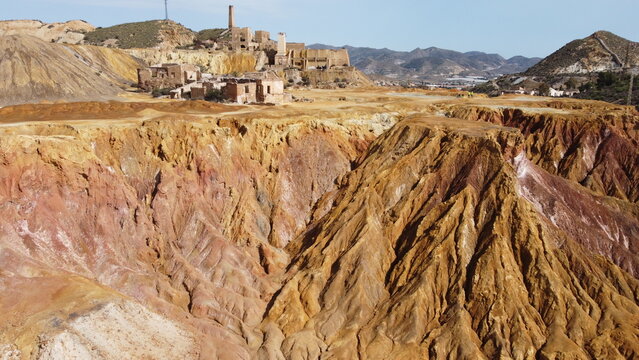 Mines de Mazaron, Murcia, Espagne