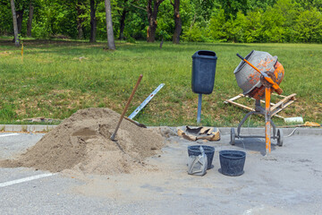 Concrete Cement Mixer