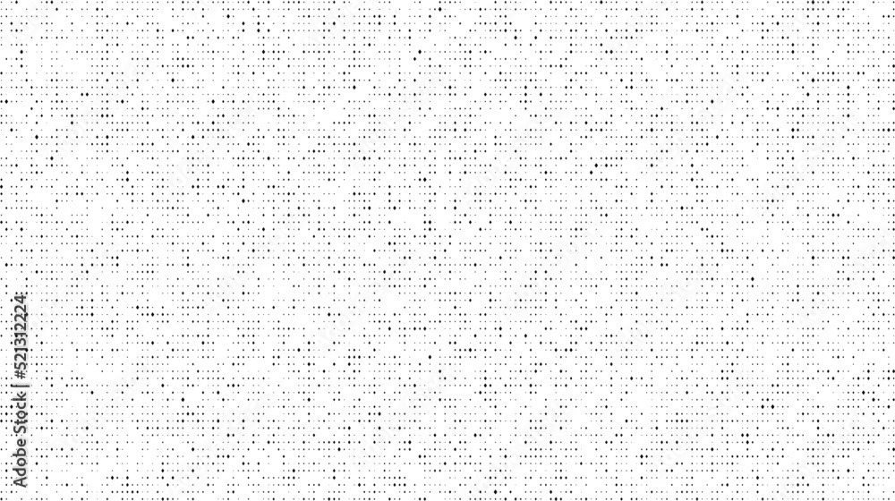 Poster Halftone noise texture background. Comic style grain pattern. Pixelated rhomb particles wallpaper. Black and white grain and dots overlay. Dust speckles effect. Grunge bitmap vector