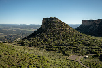 Lookout Point Jumps Up from the Morehead Area  of Mesa Verde