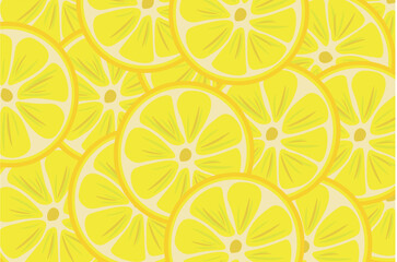 textura de rodajas de limones