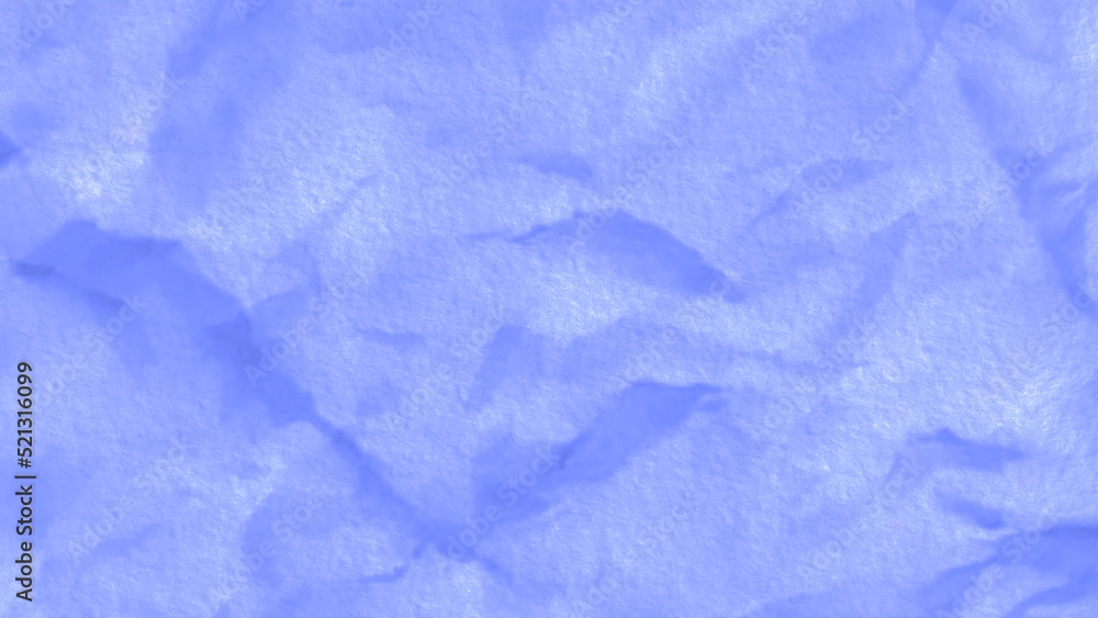 Aufkleber abstract blue sheet of paper crumpling with a stop motion effect, seamless loop. animation. watercol