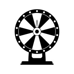 Obraz premium Fortune Wheel isolated on white background