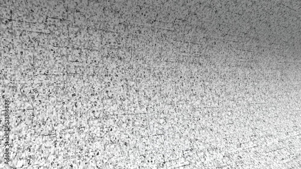 Poster circuit board monochrome background with running impulses, computer, microchip nano technology conce
