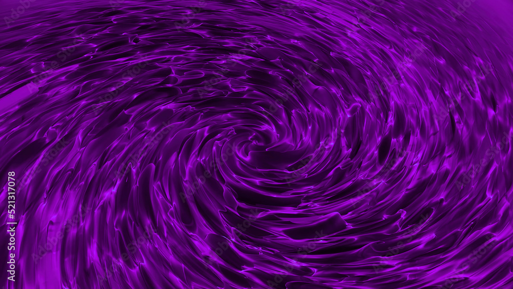 Poster colorful 3d abstract background with beautiful magic whirlpool. animation. abstract animation glossy